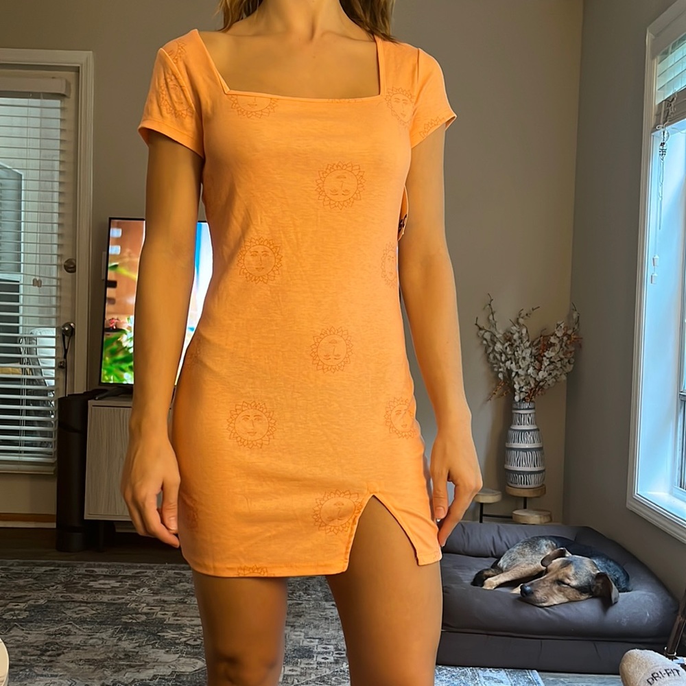 Sunshine Orange dress